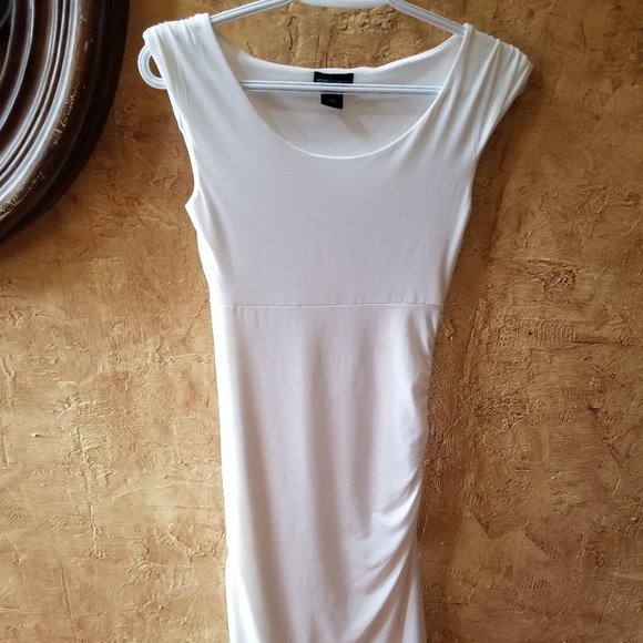 Moda International Victoria's Secret White Ruched Dress - Picture 1 of 10